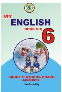 Class 6 English — Solved Exercises (Sindhi Medium) — official book cover